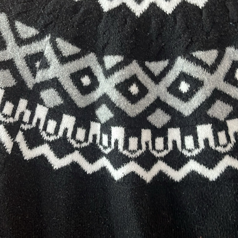Fair Isle Black Sweater - Picture 3 of 3